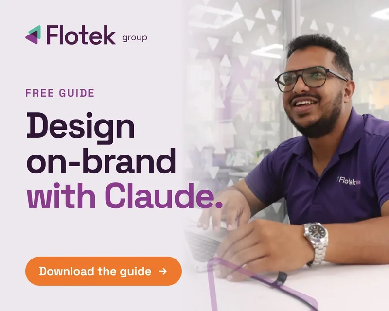 Free Claude Design Guide from Flotek: design on-brand with Claude