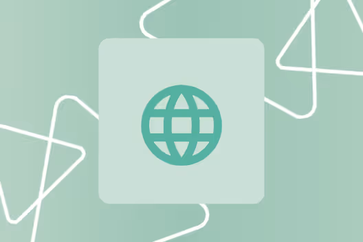 Global business connectivity illustration
